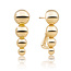 Sparkling Jewels Sparkling Jewels EAG34 oorknoppen Bubble Push Back Earrings - Gold plated