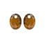 Sparkling Jewels Sparkling Jewels EAGEM09-MO edelsteenhangers Medium Oval Tiger Eye