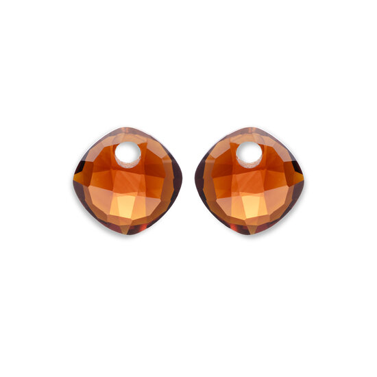 Sparkling Jewels Sparkling Jewels EAGEM38-CC edelsteenhangers Cushion Cut Citrine Quartz