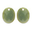 Sparkling Jewels Sparkling Jewels EAGEM61-RO edelsteenhangers Large Oval Southern Jade