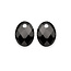 Sparkling Jewels Sparkling Jewels EAGEM07-MO edelsteenhangers Medium Oval Onyx