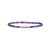 Sparkling Jewels Sparkling Jewels SB-G-4MM-RLI-G05 armband