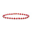 Sparkling Jewels Sparkling Jewels SBG-GEM51-3MM-MIX armband Fuchsia Quartz Interstellar - Gold- 3mm