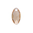 Sparkling Jewels Sparkling Jewels PENGEM65-FCT-S edelsteen voor hanger Leaf - Light Gold Citrine Quartz