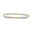Sparkling Jewels Sparkling Jewels SB-BI-MIX-04 armband Bicolor mix 3mm gold + 4mm Silver