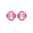 Sparkling Jewels Sparkling Jewels EAGEM51-CC edelsteenhangers Cushion Cut - Fuchsia Quartz