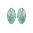 Sparkling Jewels Sparkling Jewels EAGEM57-FCLF-S edelsteenhangers Leaf - Rich Greem Amazonite