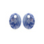 Sparkling Jewels Sparkling Jewels EAGEM37-MO edelsteenhangers Medium Oval - Blue Aventurine