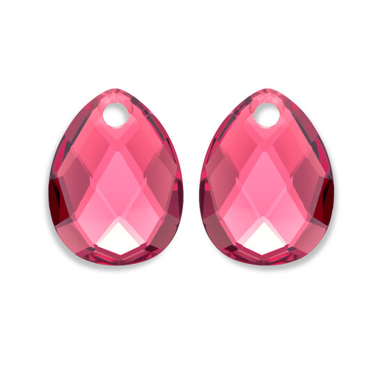 Sparkling Jewels Sparkling Jewels EAGEM51 edelsteenhangers / Afterglow - Fuchsia Quartz