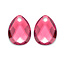 Sparkling Jewels Sparkling Jewels EAGEM51 edelsteenhangers / Afterglow - Fuchsia Quartz