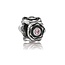 Pandora PANDORA 790316PCZ zilveren bedel bloemen met roze zirconia