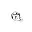 Pandora PANDORA 790971 zilveren bedel hart slot met sleutel