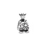 Pandora PRE-OWNED PANDORA 790274 zilveren bedel giraf