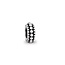 Pandora PANDORA 790244 zilveren spacer met stipjes
