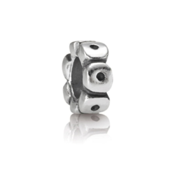 PRE-OWNED PANDORA 790232 zilveren spacer uilenoog
