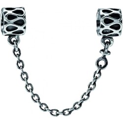 PRE-OWNED PANDORA 790315 zilveren veiligheidsketting