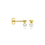 Collectie Milikan Collectie Milikan 14 karaat gouden oorknoppen parel 6,5 mm