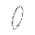 Collectie Milikan Collectie Milikan 14 karaat Witgouden ring met diamant Maat 17 1/4