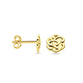Collectie Milikan Collectie Milikan 14 karaat geelgouden oorknoppen 7mm