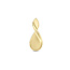 Collectie Milikan Collectie Milikan 14 karaat geelgouden hanger, fantasie, draai, 17.5x7.0mm