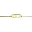 Collectie Milikan Collectie Milikan 14K Geelgoud graveerarmband gourmette 4-zijdes geslepen