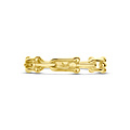 Collectie Milikan Collectie Milikan 14 karaat geelgouden schakel ring maat 16