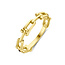 Collectie Milikan Collectie Milikan 14 karaat geelgouden schakel ring maat 16