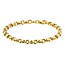 Collectie Milikan Collectie Milikan 14 karaat geelgouden ovale Jasseron armband 5mm breed, 19cm lang