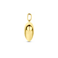 Collectie Milikan Collectie Milikan 14 karaat geelgouden hanger, bol hart 19.5x15.5mm