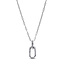 Pandora PANDORA 394086C01-50 Sterling silver openable link pendant necklace with clear cubic zirconia