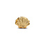 Pandora PANDORA 764057C00 Textured shell 14k gold-plated mini charm