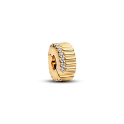 PANDORA 764078C01 clip with zirconia
