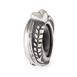 TROLLBEADS TAGBE-20308 Zilveren stopper: Hart van de oogst