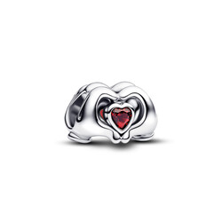 PANDORA DISNEY 793995C01 Disney Parks Mickey Mouse love hands sterling silver charm