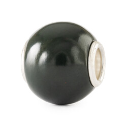 TROLLBEADS TSTBE-00043 bedel: Groene chalcedoon, rond