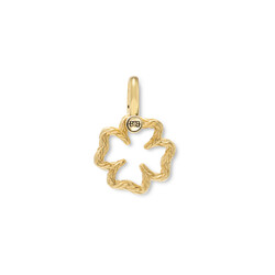 BUDDHA TO BUDDHA 058GV one Pendant Katja Mini Clover GBUDDHA TO BUDDHA 058GV one Pendant Katja Mini Clover Gold Vermeil