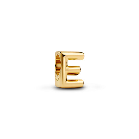 Pandora PANDORA SHINE 763951C00 14k gold-plated Letter E charm
