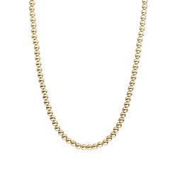 SPARKLING JEWELS NLK-G-6MM-042 Beaded Necklace - 6 mm