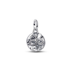 PANDORA 793976C01 Infinity snake sterling silver medallion