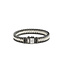 Buddha to Buddha BUDDHA TO BUDDHA 192BRS DU Julius Bracelet Black Ruthenium Duotone Silver