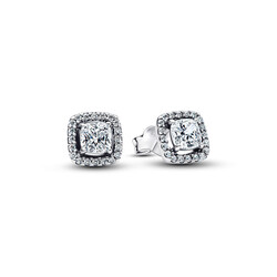 PANDORA 293551C02 Sterling silver stud earrings with zirconia