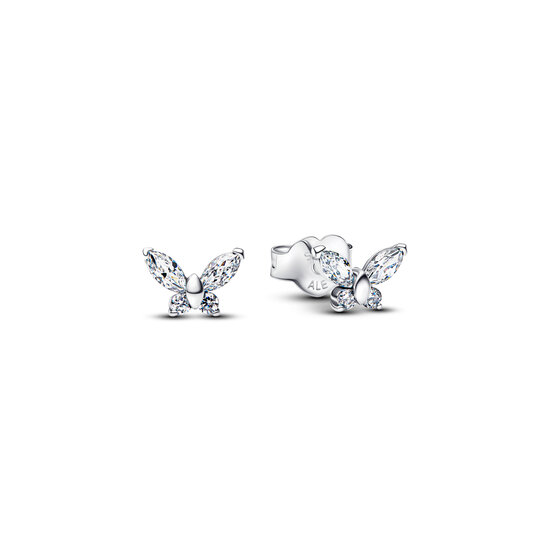 Pandora PANDORA 294263C01 Butterfly Sterling silver stud earrings with zirconia