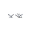Pandora PANDORA 294263C01 Butterfly Sterling silver stud earrings with zirconia