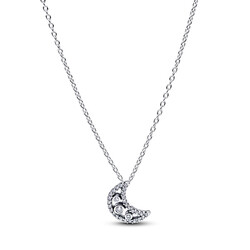 PANDORA 394259C01 Moon sterling silver pendant necklace