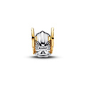 Pandora PANDORA MARVEL 764215C00 Thor helmet sterling silver and 14k gold-plated charm