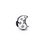 Pandora PANDORA 794254C01 Moon sterling silver charm with zirconia