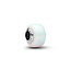 Pandora PANDORA 794245C01 Sterling silver charm with aurora lab-grown opal resin