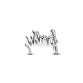 Pandora PANDORA 794250C01 Family sterling silver charm with zirconia