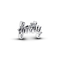 Pandora PANDORA 794250C01 Family sterling silver charm with zirconia