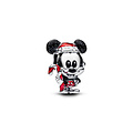 Pandora PANDORA DISNEY 794217C01 Mickey Mouse sterling silver charm with glittery black and red enamel